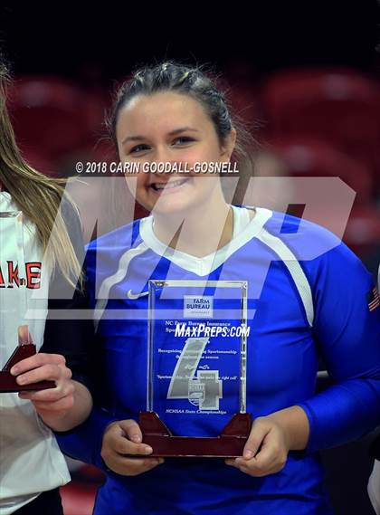 Thumbnail 3 in Falls Lake Academy vs. Polk County (NCHSAA 1A Final) photogallery.