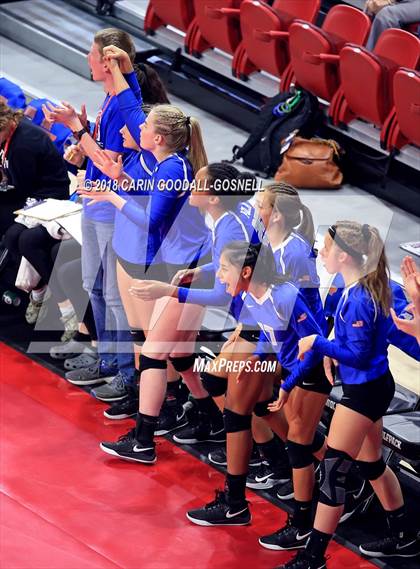 Thumbnail 3 in Falls Lake Academy vs. Polk County (NCHSAA 1A Final) photogallery.