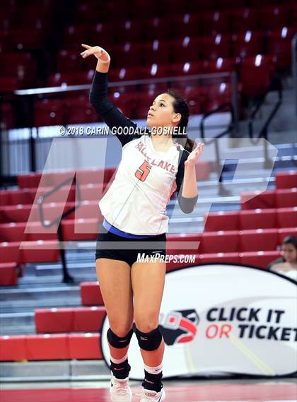 Thumbnail 2 in Falls Lake Academy vs. Polk County (NCHSAA 1A Final) photogallery.