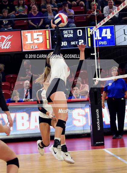 Thumbnail 3 in Falls Lake Academy vs. Polk County (NCHSAA 1A Final) photogallery.