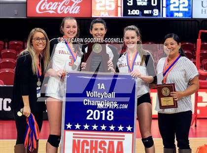 Thumbnail 2 in Falls Lake Academy vs. Polk County (NCHSAA 1A Final) photogallery.