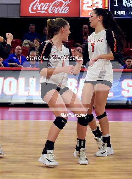 Thumbnail 3 in Falls Lake Academy vs. Polk County (NCHSAA 1A Final) photogallery.