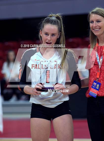 Thumbnail 3 in Falls Lake Academy vs. Polk County (NCHSAA 1A Final) photogallery.