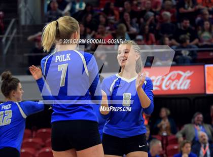 Thumbnail 3 in Falls Lake Academy vs. Polk County (NCHSAA 1A Final) photogallery.