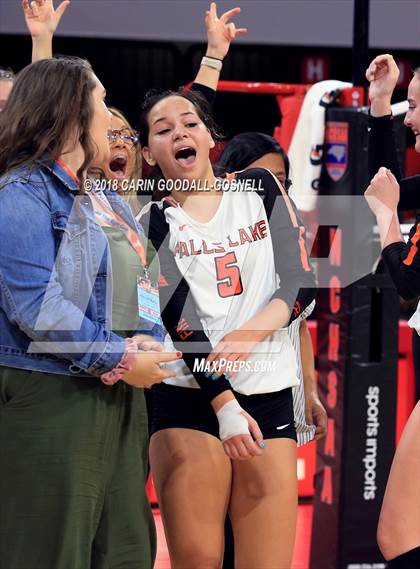 Thumbnail 3 in Falls Lake Academy vs. Polk County (NCHSAA 1A Final) photogallery.