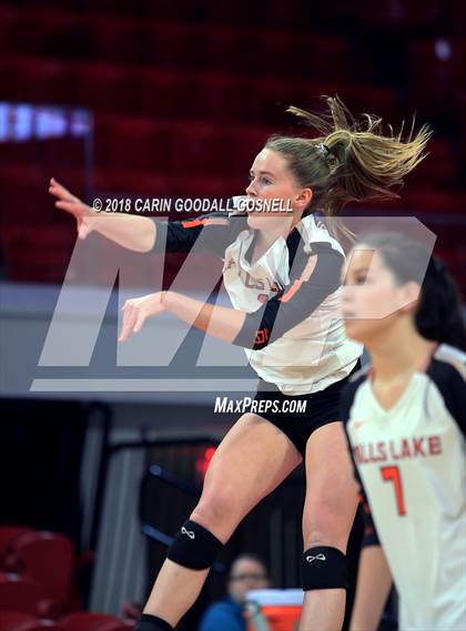 Thumbnail 2 in Falls Lake Academy vs. Polk County (NCHSAA 1A Final) photogallery.
