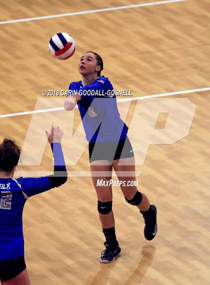 Thumbnail 2 in Falls Lake Academy vs. Polk County (NCHSAA 1A Final) photogallery.