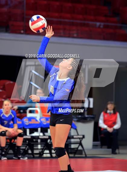 Thumbnail 3 in Falls Lake Academy vs. Polk County (NCHSAA 1A Final) photogallery.