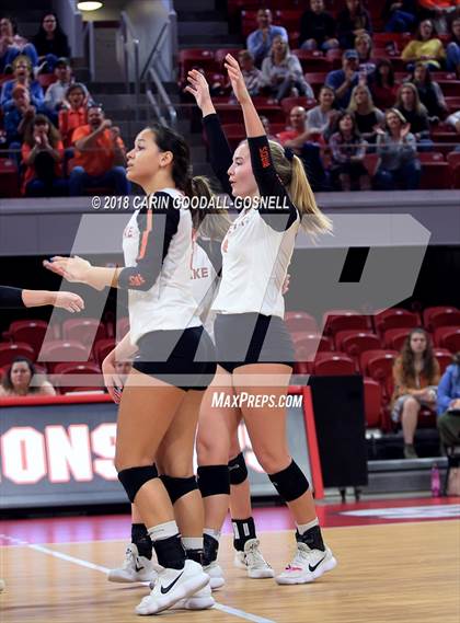 Thumbnail 3 in Falls Lake Academy vs. Polk County (NCHSAA 1A Final) photogallery.