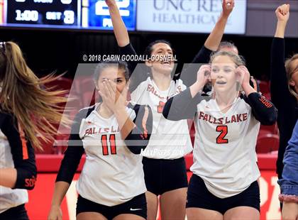 Thumbnail 1 in Falls Lake Academy vs. Polk County (NCHSAA 1A Final) photogallery.