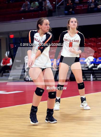 Thumbnail 3 in Falls Lake Academy vs. Polk County (NCHSAA 1A Final) photogallery.