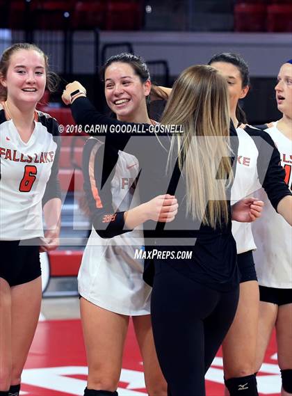 Thumbnail 1 in Falls Lake Academy vs. Polk County (NCHSAA 1A Final) photogallery.