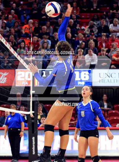 Thumbnail 2 in Falls Lake Academy vs. Polk County (NCHSAA 1A Final) photogallery.