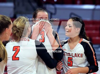 Thumbnail 1 in Falls Lake Academy vs. Polk County (NCHSAA 1A Final) photogallery.