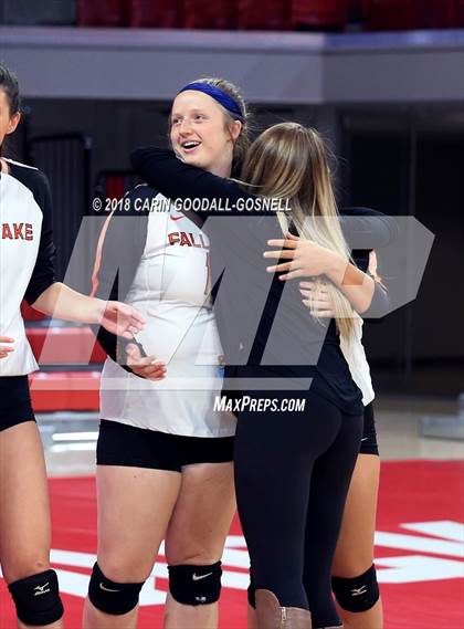 Thumbnail 2 in Falls Lake Academy vs. Polk County (NCHSAA 1A Final) photogallery.
