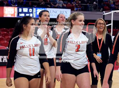 Thumbnail 1 in Falls Lake Academy vs. Polk County (NCHSAA 1A Final) photogallery.