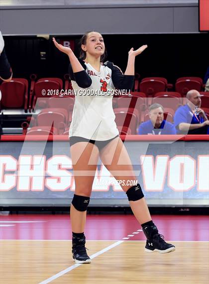 Thumbnail 3 in Falls Lake Academy vs. Polk County (NCHSAA 1A Final) photogallery.