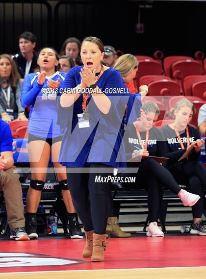 Thumbnail 3 in Falls Lake Academy vs. Polk County (NCHSAA 1A Final) photogallery.