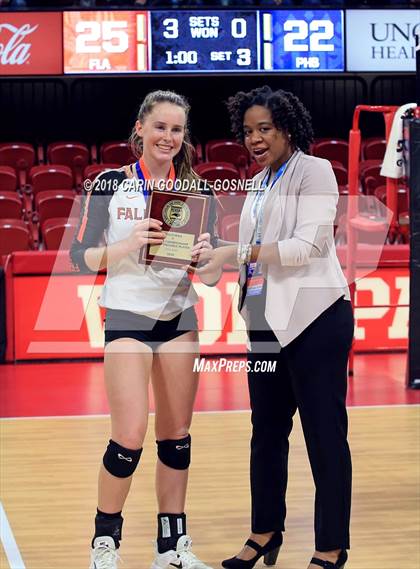 Thumbnail 2 in Falls Lake Academy vs. Polk County (NCHSAA 1A Final) photogallery.