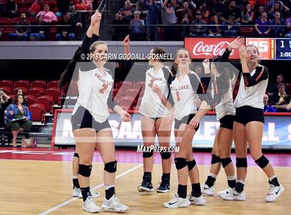 Thumbnail 2 in Falls Lake Academy vs. Polk County (NCHSAA 1A Final) photogallery.
