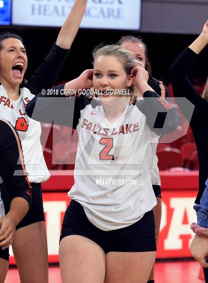 Thumbnail 2 in Falls Lake Academy vs. Polk County (NCHSAA 1A Final) photogallery.