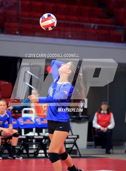 Thumbnail 2 in Falls Lake Academy vs. Polk County (NCHSAA 1A Final) photogallery.