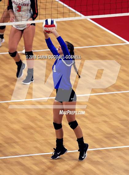 Thumbnail 2 in Falls Lake Academy vs. Polk County (NCHSAA 1A Final) photogallery.