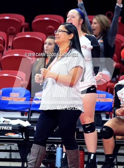 Thumbnail 3 in Falls Lake Academy vs. Polk County (NCHSAA 1A Final) photogallery.