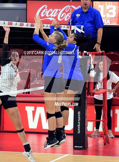 Thumbnail 2 in Falls Lake Academy vs. Polk County (NCHSAA 1A Final) photogallery.