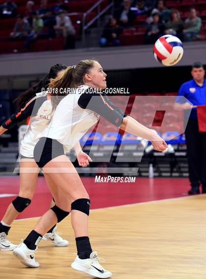 Thumbnail 3 in Falls Lake Academy vs. Polk County (NCHSAA 1A Final) photogallery.