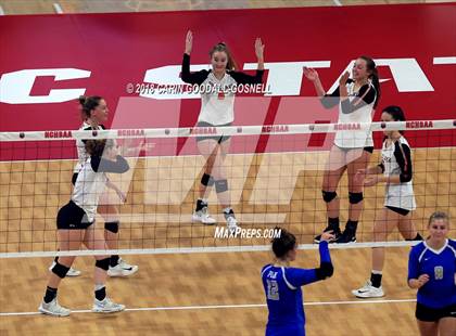Thumbnail 3 in Falls Lake Academy vs. Polk County (NCHSAA 1A Final) photogallery.