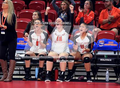 Thumbnail 3 in Falls Lake Academy vs. Polk County (NCHSAA 1A Final) photogallery.