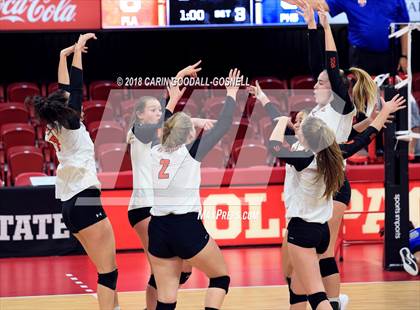 Thumbnail 2 in Falls Lake Academy vs. Polk County (NCHSAA 1A Final) photogallery.