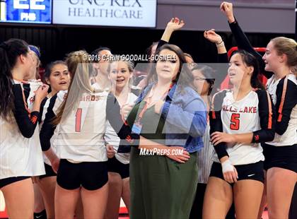Thumbnail 2 in Falls Lake Academy vs. Polk County (NCHSAA 1A Final) photogallery.
