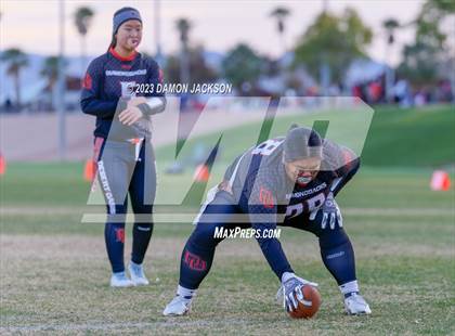 Thumbnail 2 in Desert Oasis vs Virgin Valley (Bulldog Invitational) photogallery.