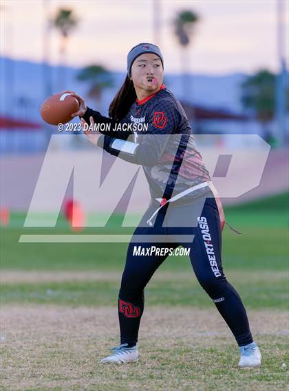 Thumbnail 3 in Desert Oasis vs Virgin Valley (Bulldog Invitational) photogallery.