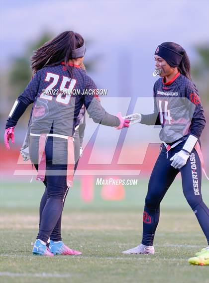 Thumbnail 1 in Desert Oasis vs Virgin Valley (Bulldog Invitational) photogallery.