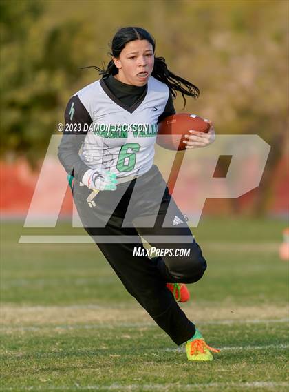 Thumbnail 2 in Desert Oasis vs Virgin Valley (Bulldog Invitational) photogallery.