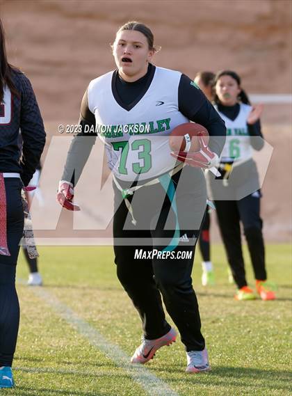 Thumbnail 2 in Desert Oasis vs Virgin Valley (Bulldog Invitational) photogallery.
