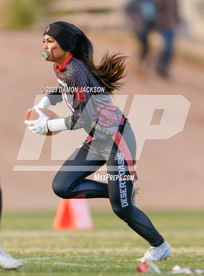 Thumbnail 2 in Desert Oasis vs Virgin Valley (Bulldog Invitational) photogallery.