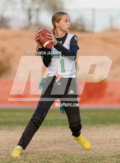 Thumbnail 3 in Desert Oasis vs Virgin Valley (Bulldog Invitational) photogallery.