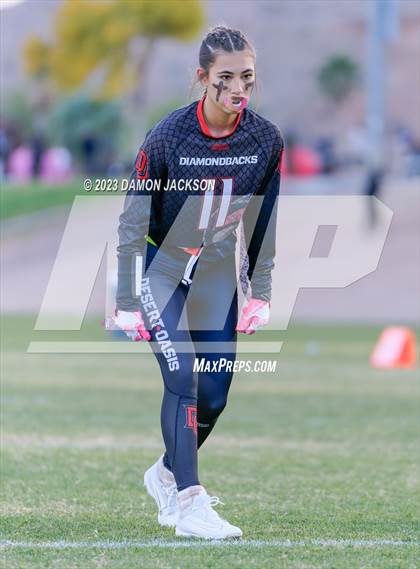 Thumbnail 1 in Desert Oasis vs Virgin Valley (Bulldog Invitational) photogallery.