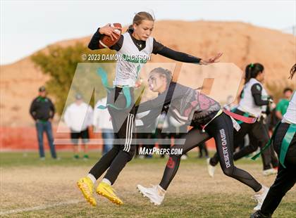 Thumbnail 3 in Desert Oasis vs Virgin Valley (Bulldog Invitational) photogallery.