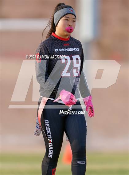 Thumbnail 1 in Desert Oasis vs Virgin Valley (Bulldog Invitational) photogallery.