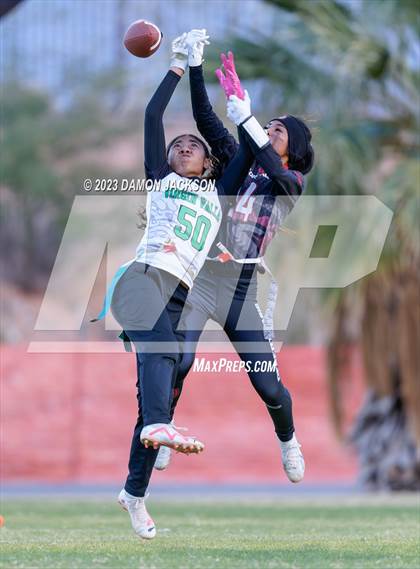 Thumbnail 1 in Desert Oasis vs Virgin Valley (Bulldog Invitational) photogallery.