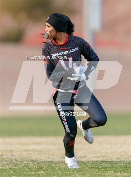 Thumbnail 2 in Desert Oasis vs Virgin Valley (Bulldog Invitational) photogallery.