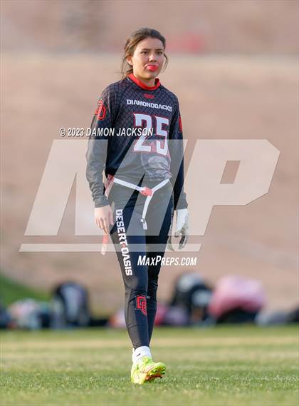 Thumbnail 2 in Desert Oasis vs Virgin Valley (Bulldog Invitational) photogallery.
