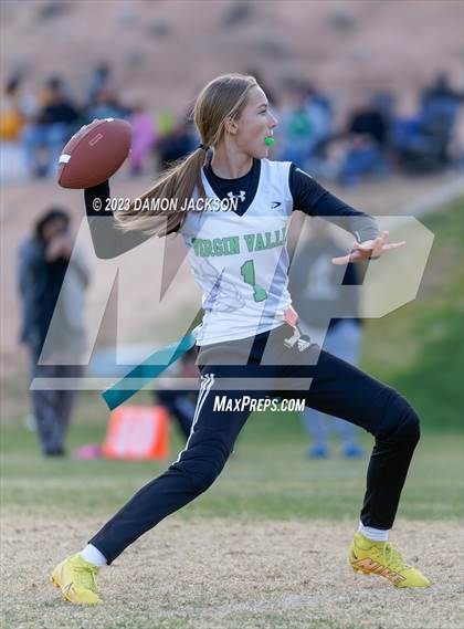 Thumbnail 1 in Desert Oasis vs Virgin Valley (Bulldog Invitational) photogallery.