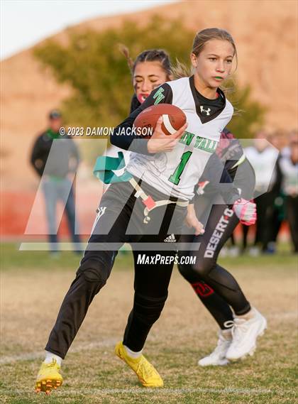 Thumbnail 1 in Desert Oasis vs Virgin Valley (Bulldog Invitational) photogallery.