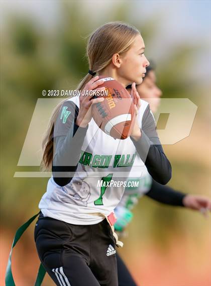 Thumbnail 2 in Desert Oasis vs Virgin Valley (Bulldog Invitational) photogallery.